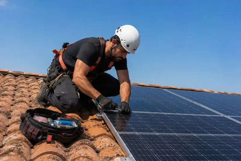 Maintenance et monitoring de panneaux solaires à Sarre-Union